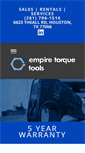 Mobile Screenshot of empiretorquetools.com